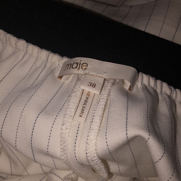 Maje
Pimpo Striped Wide-Leg Pants Size 38 US M - Picture 5 of 6